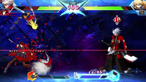 Ragna + Ruby vs Jin + Noel