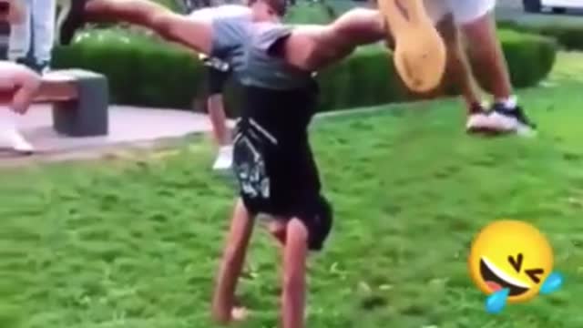 how to head two balls at the same time