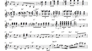 C'est Si Bon (Bireli Lagrene Transcription)