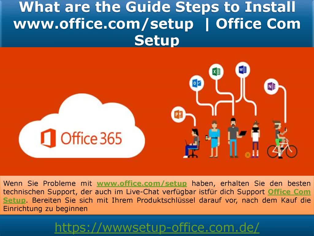 Installieren Sie am besten das Office Com-Setup