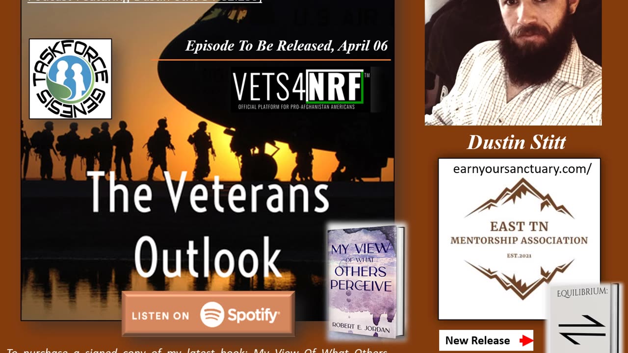 The Veterans Outlook Podcast Featuring Dustin Stitt (#54).