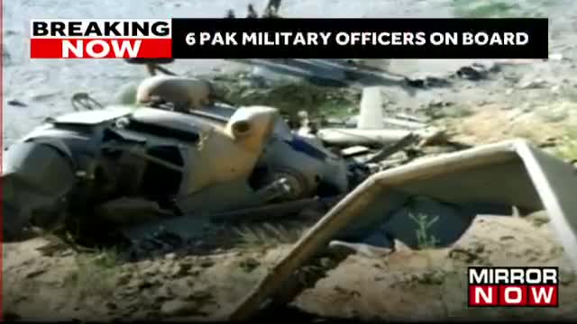 Pakistan Army Chopper Clash With 6 Officials Onboard_batch