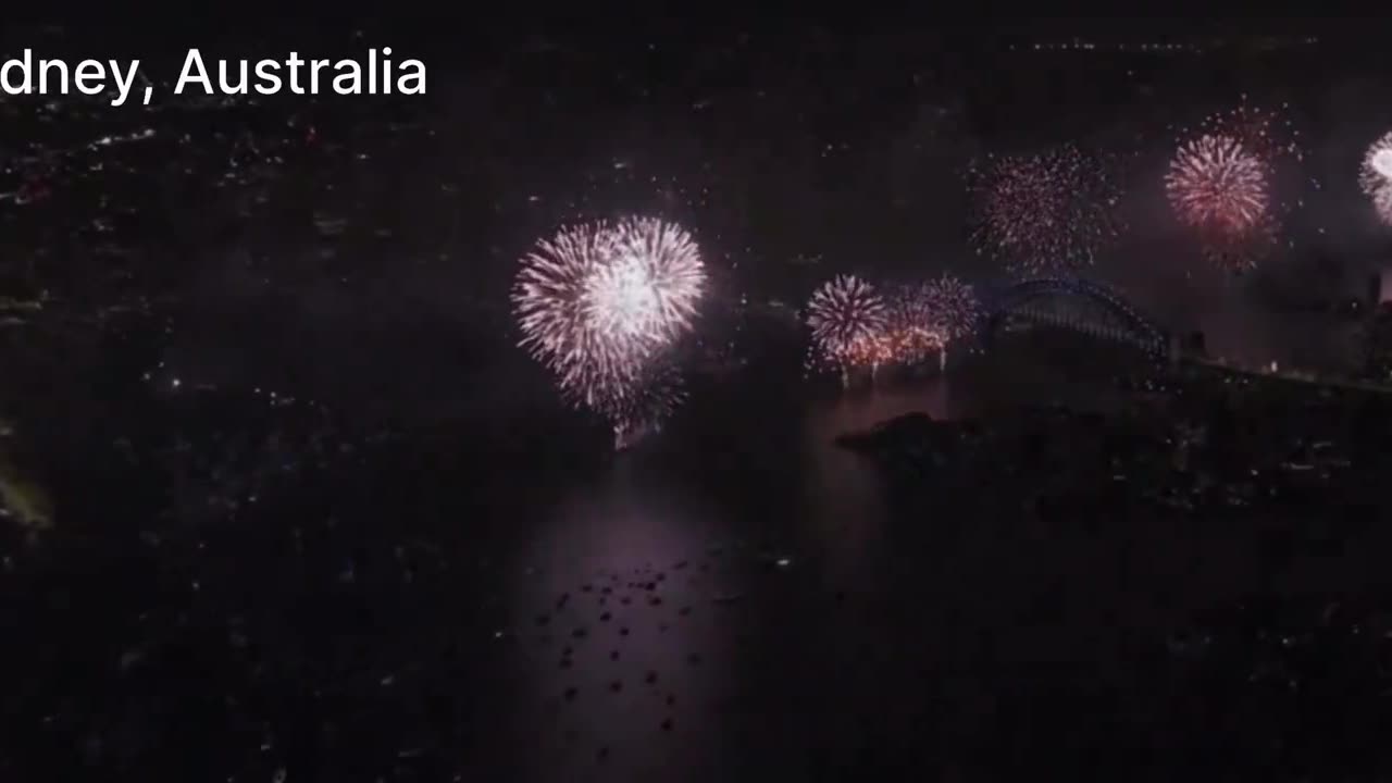 🚨WATCH: Sydney welcomes 2024 with spectacular fireworks display