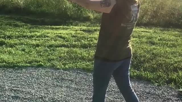 Just A Girl And Her Gun