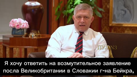 Slovak Prime Minister Robert Fico
