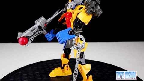 Brix Robot Playset in the House