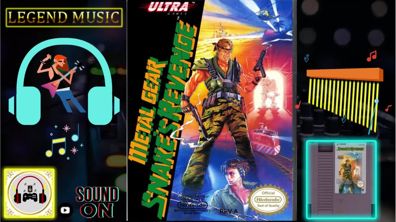 Snake's Revenge - Metal Gear 2 🎮 music NES (🎧 Soundtrack of game)🎸#videogames #music