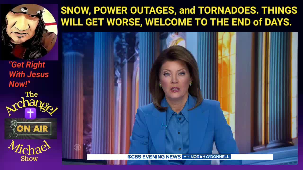 Major winter Storm, causing havoc.