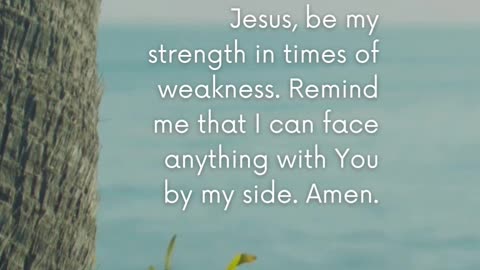 "I can do all things through Christ who strengthens me." — Philippians 4:13