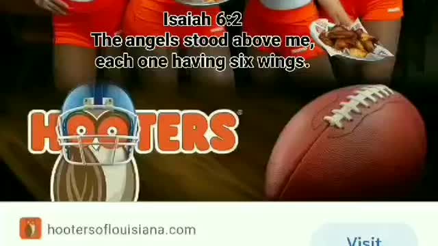 Isaiah 6:2 behold the angels with six swings and two pictures and I was refreshed