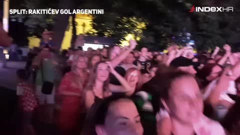 Pogledajte reakciju Splićana nakon gola Rakitića za 3:0