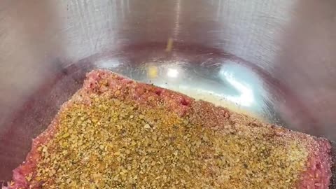 Cooking burger