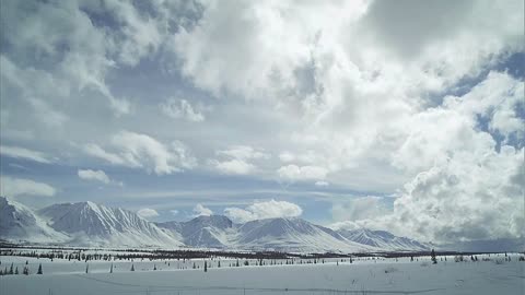 Snow mountain
