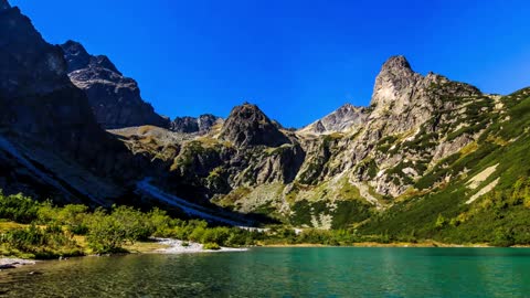 Mountain Lake Time Lapse Free Footage