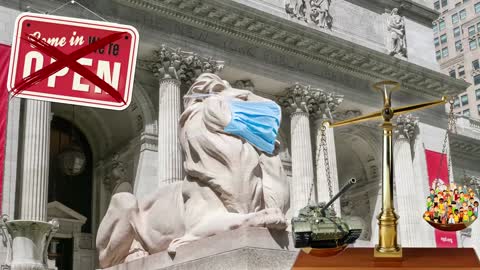 Ghost Town NYC – Lions of Lawfare and the New York Public Library
