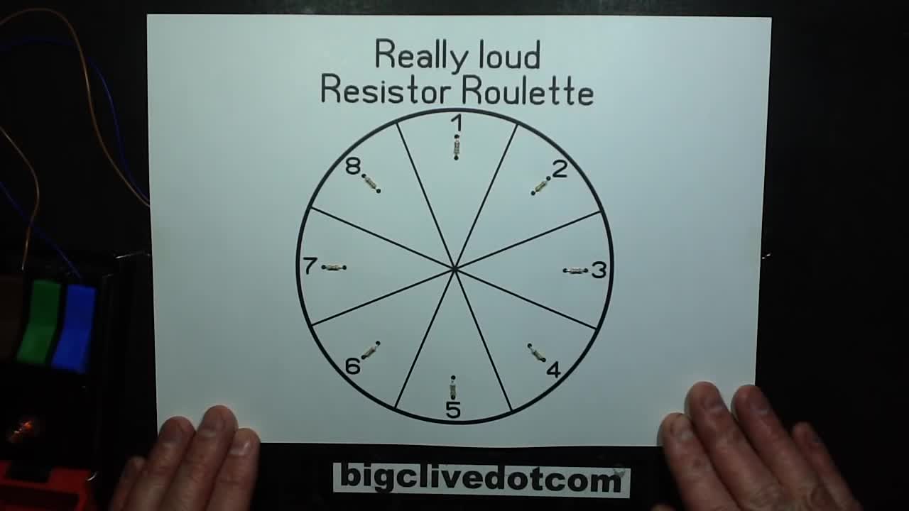 Extra violent resistor roulette. The OMG big-fuse remix.