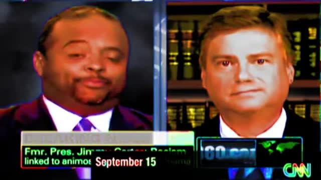 Freaky Hologram Eye For The Reptilian Guy, Anderson & The Tea Party - Frequency Fence