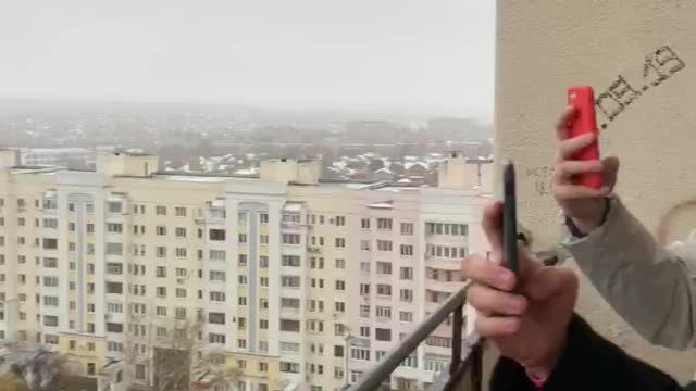 Two guys one nice view