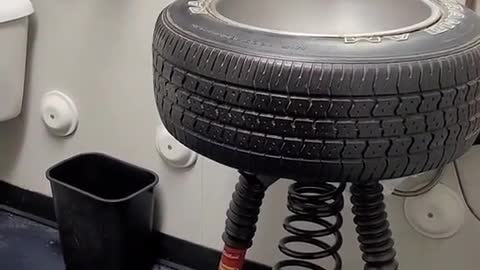 How about a wash basin made of tires