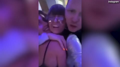 Finland Prime Minister Marin Sanna parties wildly with celebrity friends