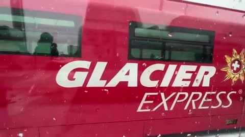 FIRST CLASS ON SWITZERLAND'S MOST LUXURIOUS AND EXPENSIVE TRAIN (glacier express)