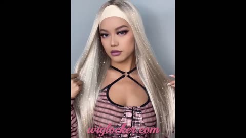 Long Straight Synthetic Headband Wig