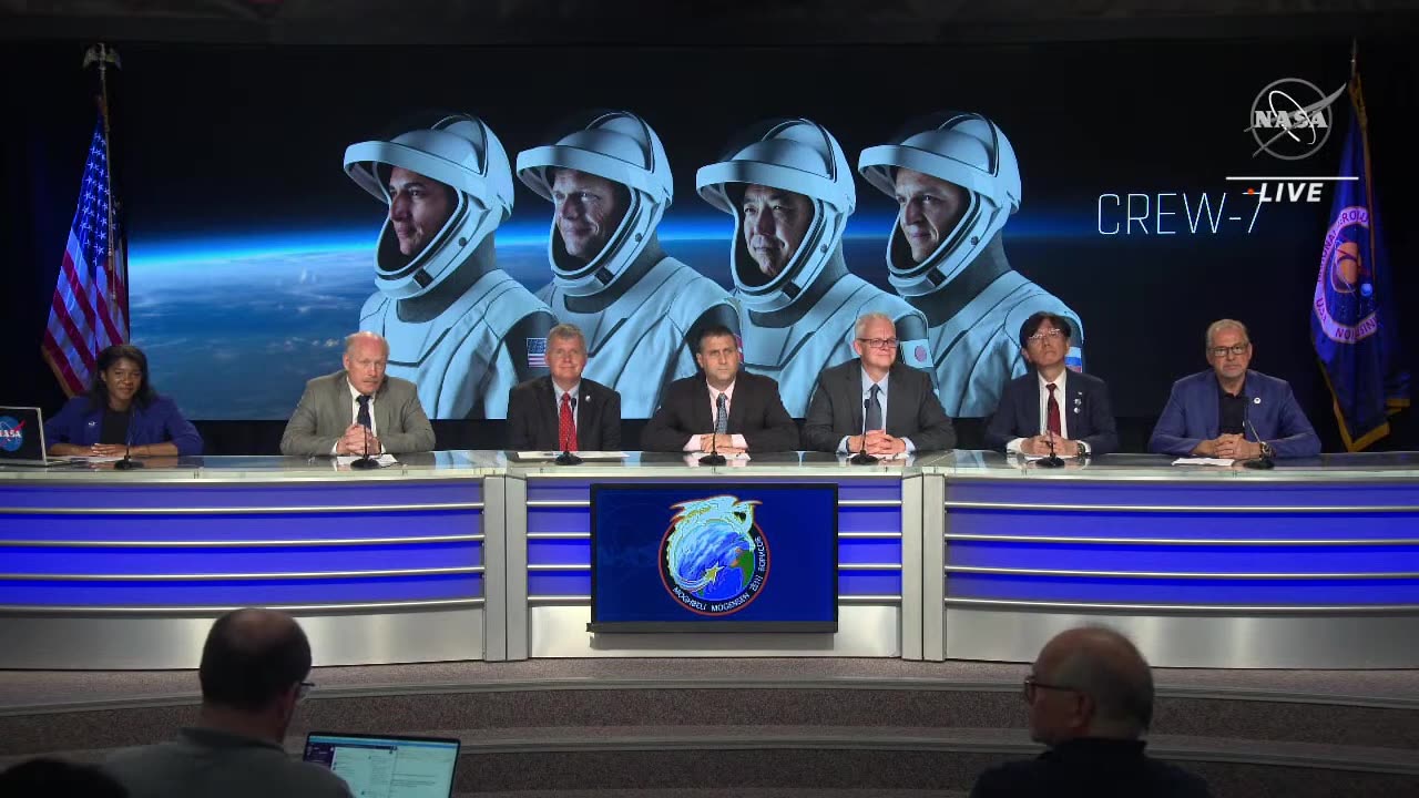 NASA's SpaceX Crew-7 Postlaunch News Conference (Aug. 26, 2023)