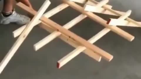 Leonardo da Vinci's bridge design from 1502.