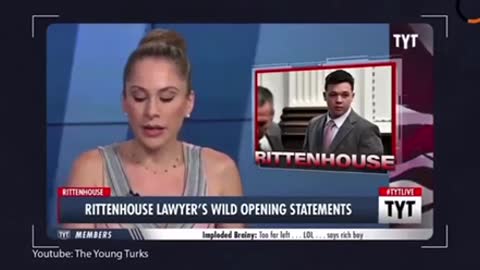 Tyt calling out the lies the fake paid for democrat propaganda media claimed about kyle Rittenhouse