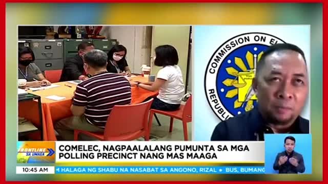 COMELEC, nagpaalala sa mga botante ilang araw bago ang May 9 electionso
