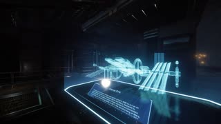 Star Citizen Subscriber Flair 38 - Icarus One Holographic model