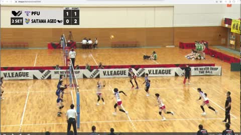 2022 V-Summer League Final AGEO vs PFU on 20220703