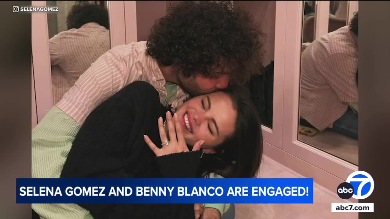 Selena Gomez is engaged to record producer Benny Blanco