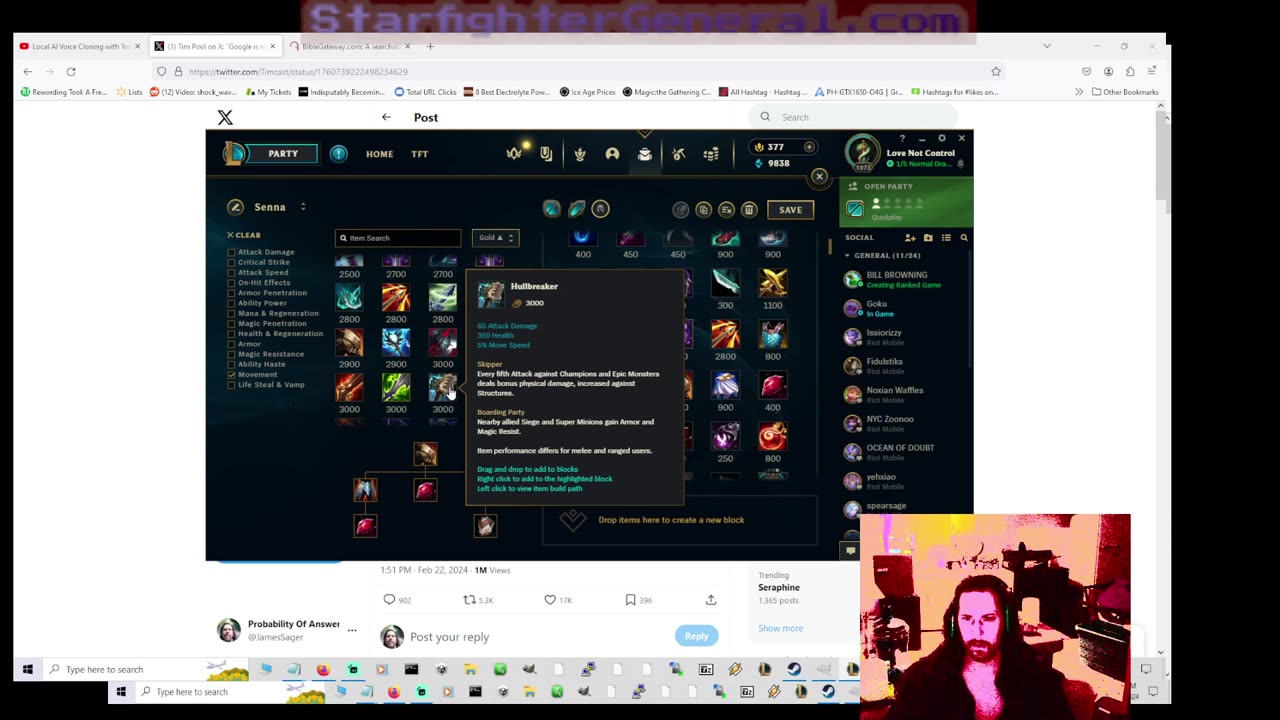 #1 World Starcraft/Warcraft3/Diablo2 GoodNewsJim EXPOSES: RIGGED LOSER Q MATCHMAKING. UNCENSORED ON RUMBLE!