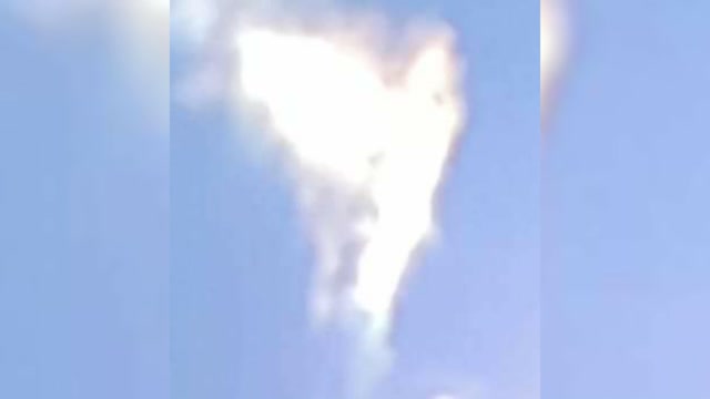 Clouds are being made with chemtrails