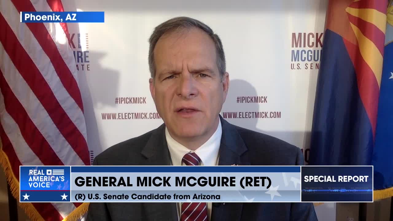 Ret Gen Mcguire: We Need To De-Escalate This Conflict!