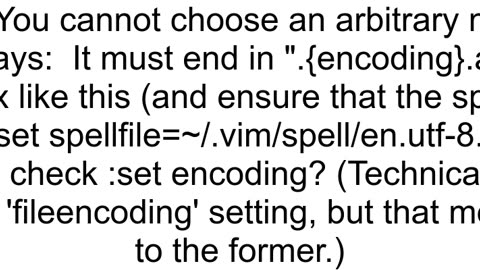 How to correctly set the spellfile in VIM