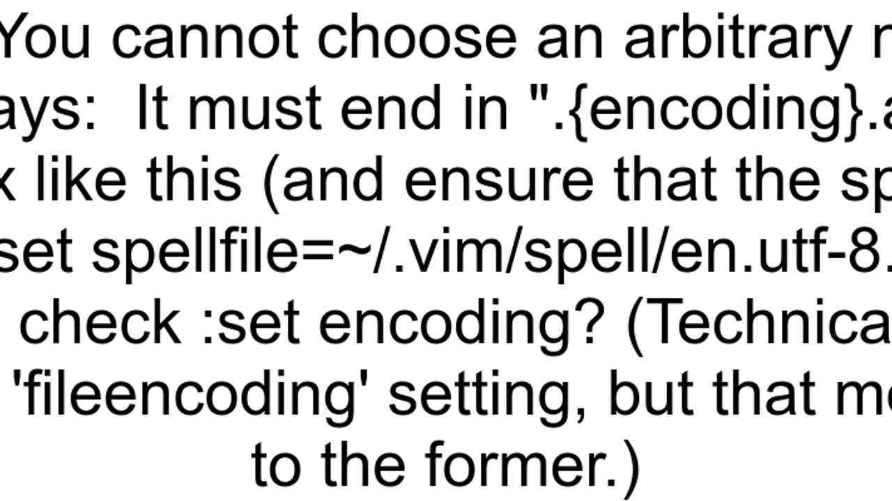 How to correctly set the spellfile in VIM