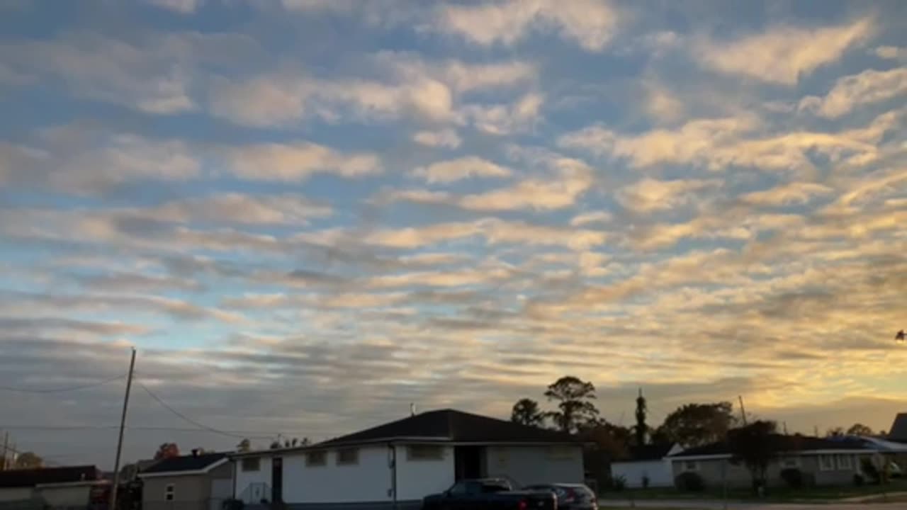 Frequency Waves & Chemtrails 1-3-24 Below New Orleans