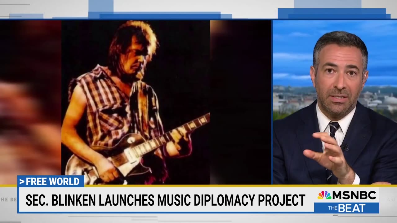 As felon Trump struggles on world stage, U.S. melds diplomacy & music in new project at State Dept.