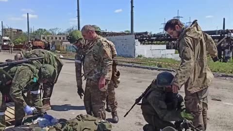 More Azov Nazi's surrender