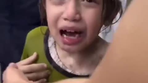 Young Palestinian Girl Asks For Her Dead Mother, 10/21/2023