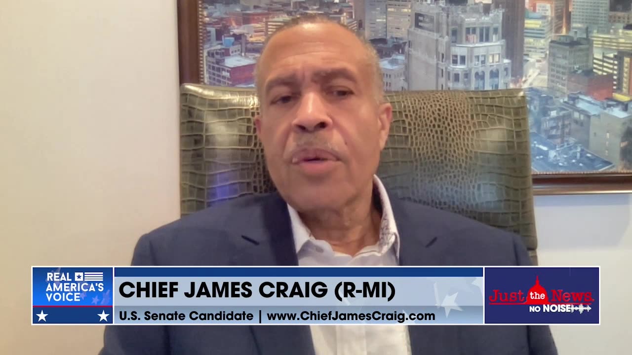 Chief James Craig talks about his Senate campaign in Michigan