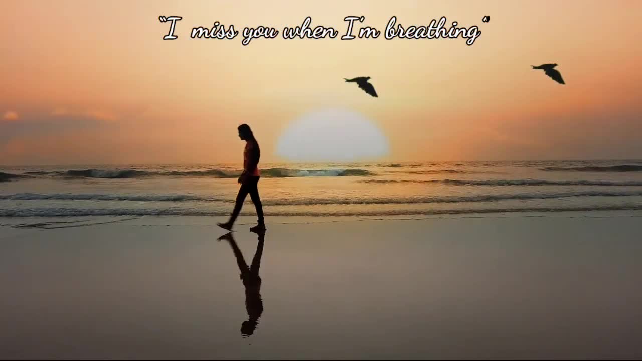 Miss you - Alone - beach walking status - Evening Sunset - #shorts_1