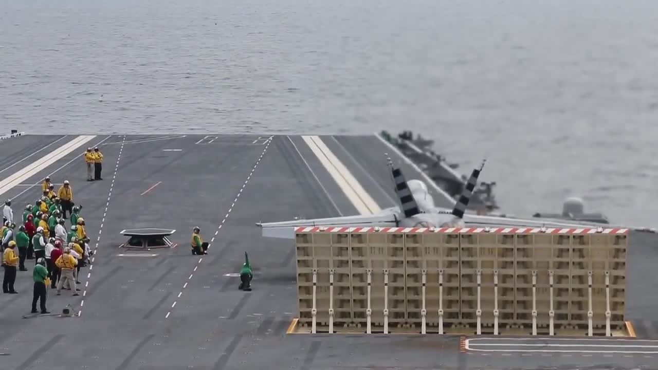 USS Gerald R. Ford's First Fixed-Wing Aircraft Launch