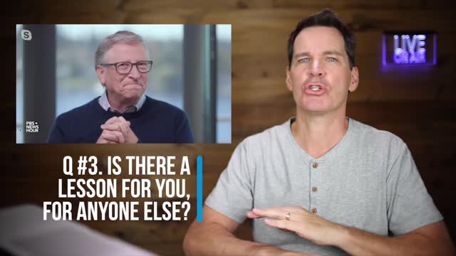 Communication Professor Reacts to Bill Gates Interview on PBS - Really Interesting