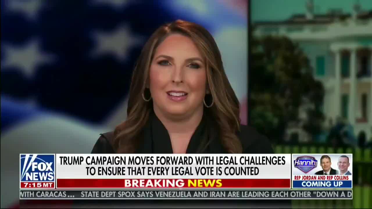 Ronna McDaniels. The way forward.