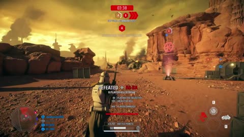 SWBF2 2017: Instant Action Mission (Attack) Galactic Republic Geonosis Gameplay