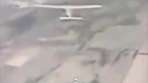 Two Ukrainian Drones Team Up on a Russian One(Drone Dogfights)