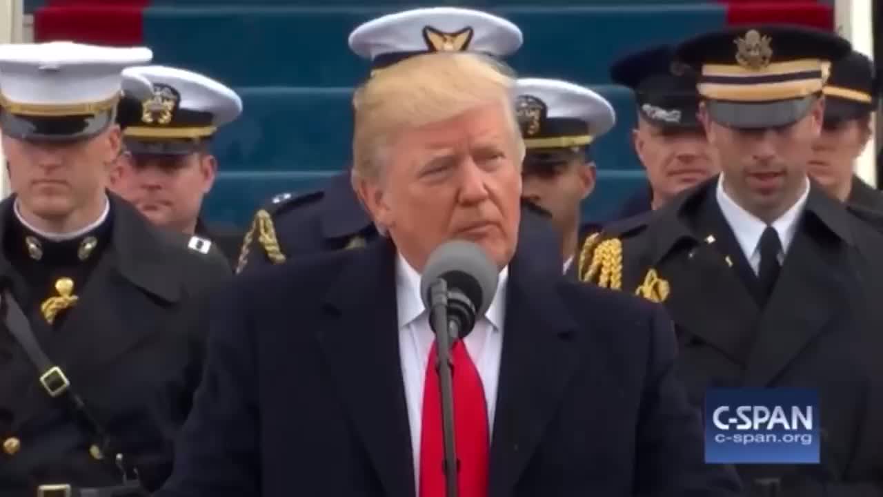 Trump inauguration military